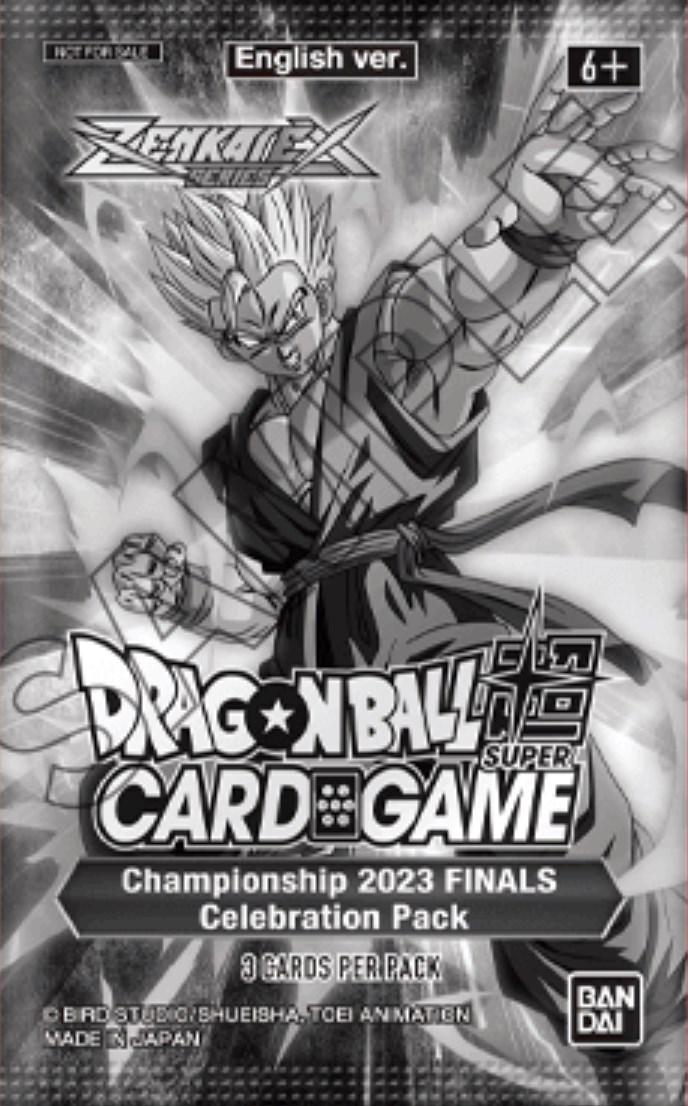 2023 Championship Finals Celebration Pack  Dragon Ball Fusion World Promos