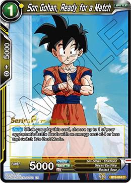 Son Gohan, Ready for a Match BT6-084_PR Dragon Ball Super Series 6 Pre-Release Promos