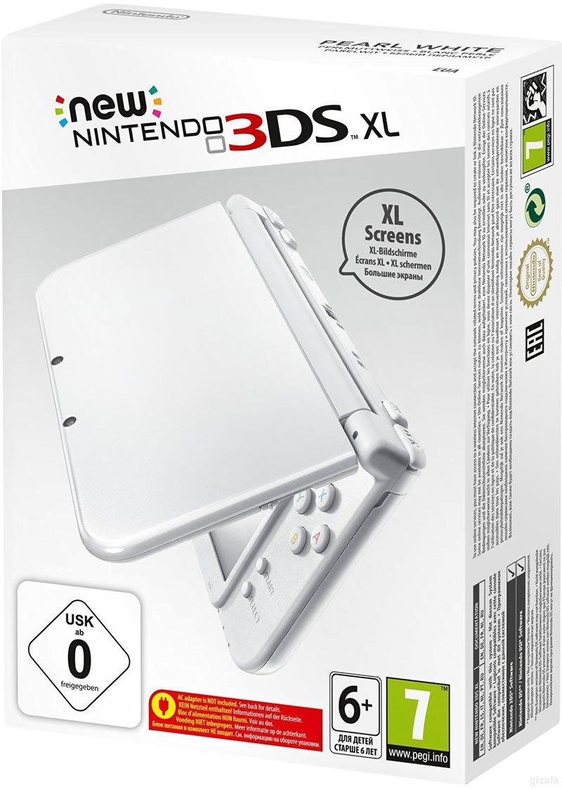 New Nintendo 3DS XL Pearl White PAL Nintendo 3DS