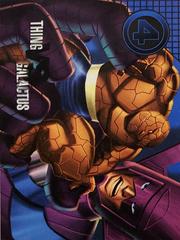 Thing Vs. Galactus #77 Marvel 1996 Fleer Vision Prices