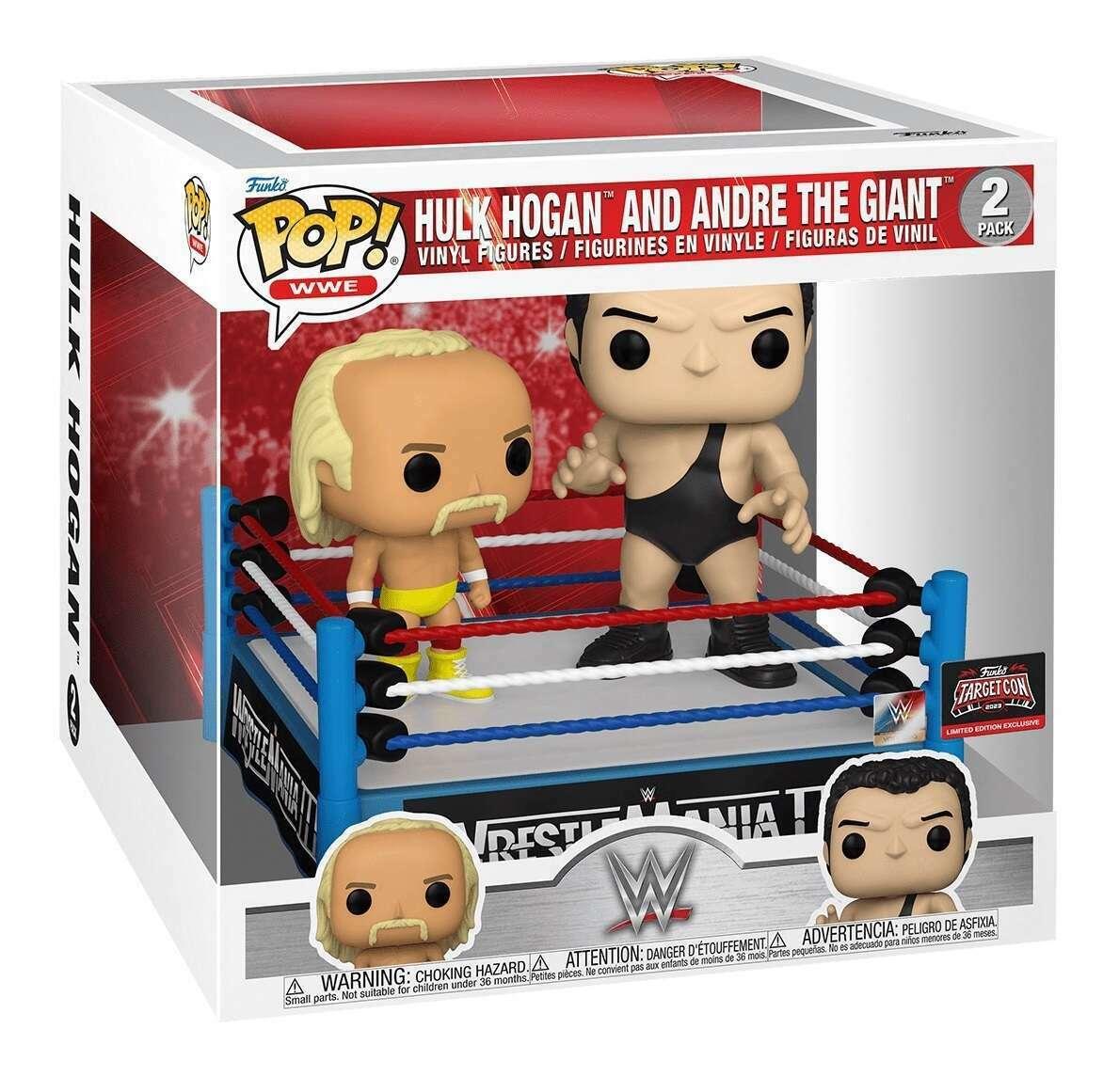 Hulk Hogan and Andre The Giant Funko POP WWE