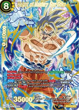 Height of Mastery Son Goku [SPR] BT4-075 Dragon Ball Super Colossal Warfare