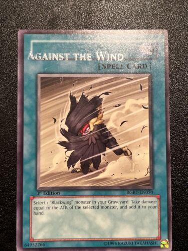 Against The Wind [Misprint] RGBT-EN050 YuGiOh Raging Battle