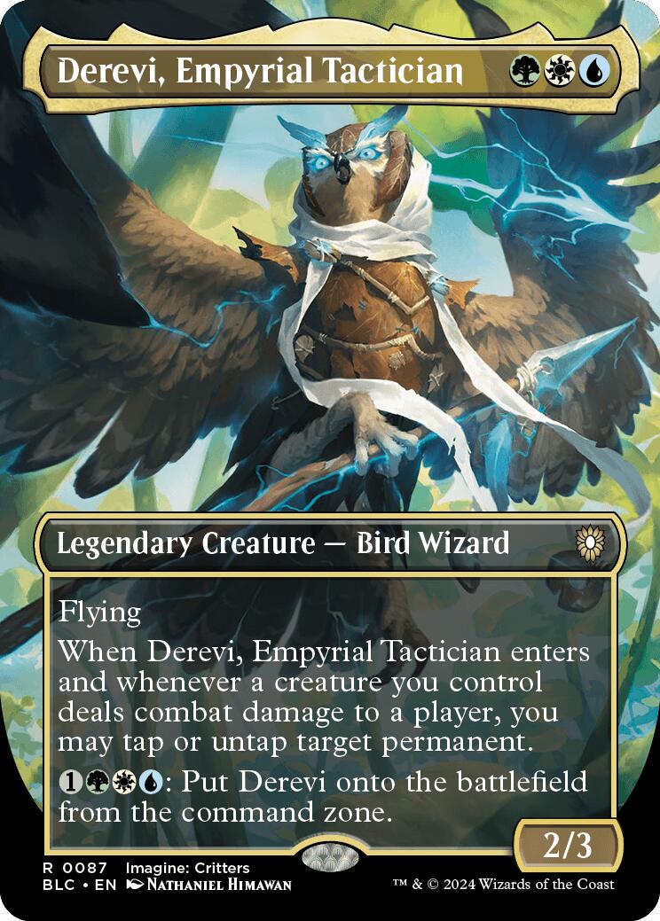 Derevi, Empyrial Tactician #87 Magic Bloomburrow Commander