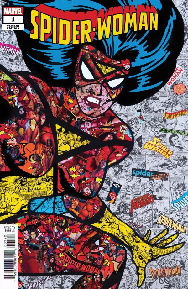 Spider-Woman [Garcin Collage] #1 (2020) Comic Books Spider-Woman