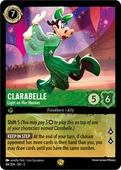 Clarabelle - Light on Her Hooves #84 Lorcana Shimmering Skies Prices