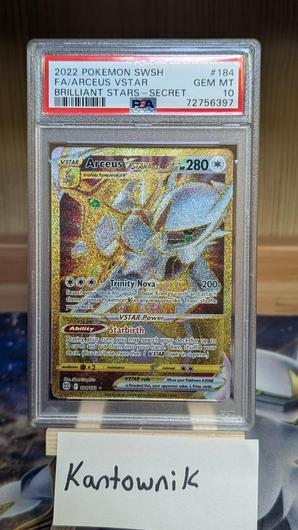 Arceus VSTAR #184 photo