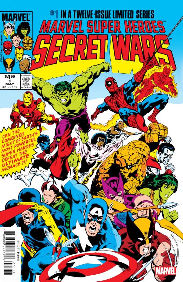 Marvel Super Heroes: Secret Wars [Facsimile] #1 (2024) Comic Books Marvel Super Heroes Secret Wars Facsimile Edition