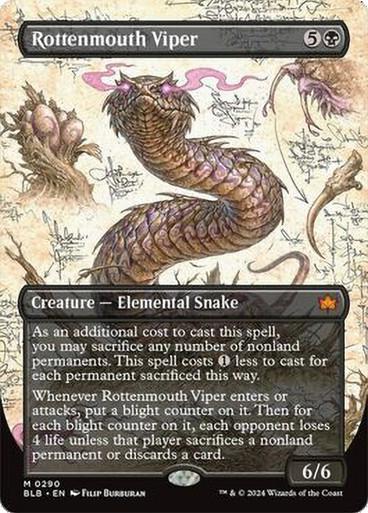 Rottenmouth Viper #290 Magic Bloomburrow