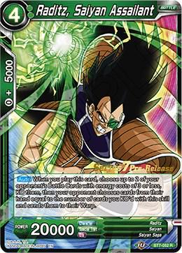 Raditz, Saiyan Assailant BT7-052_PR Dragon Ball Super Series 7 Pre-Release Promos