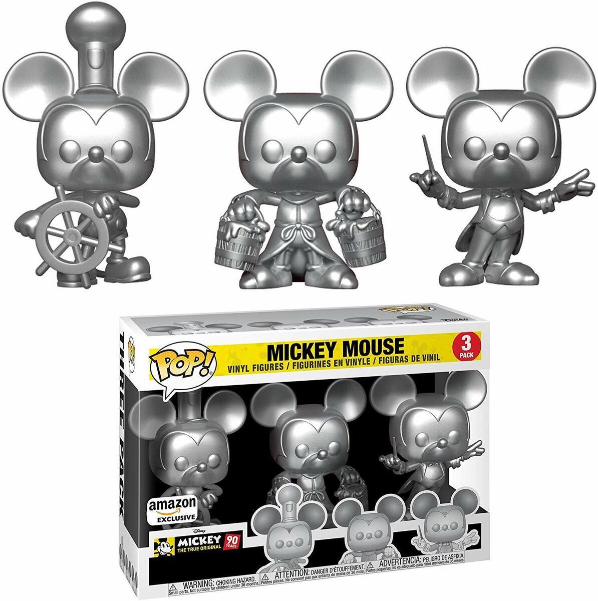 Mickey Mouse 3 Pack Funko POP Disney