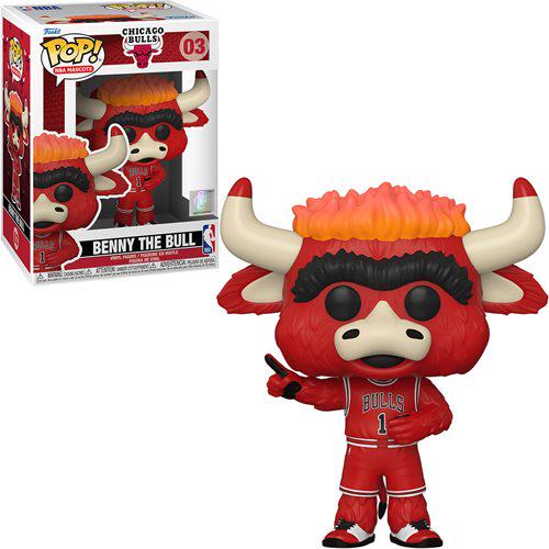 Benny the Bull #3 Funko POP NBA Mascots