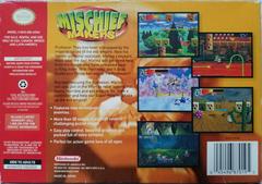 Back Of Box | Mischief Makers Nintendo 64