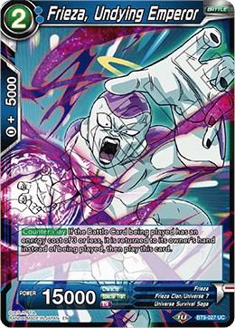 Frieza, Undying Emperor [Foil] BT9-027 Dragon Ball Super Universal Onslaught