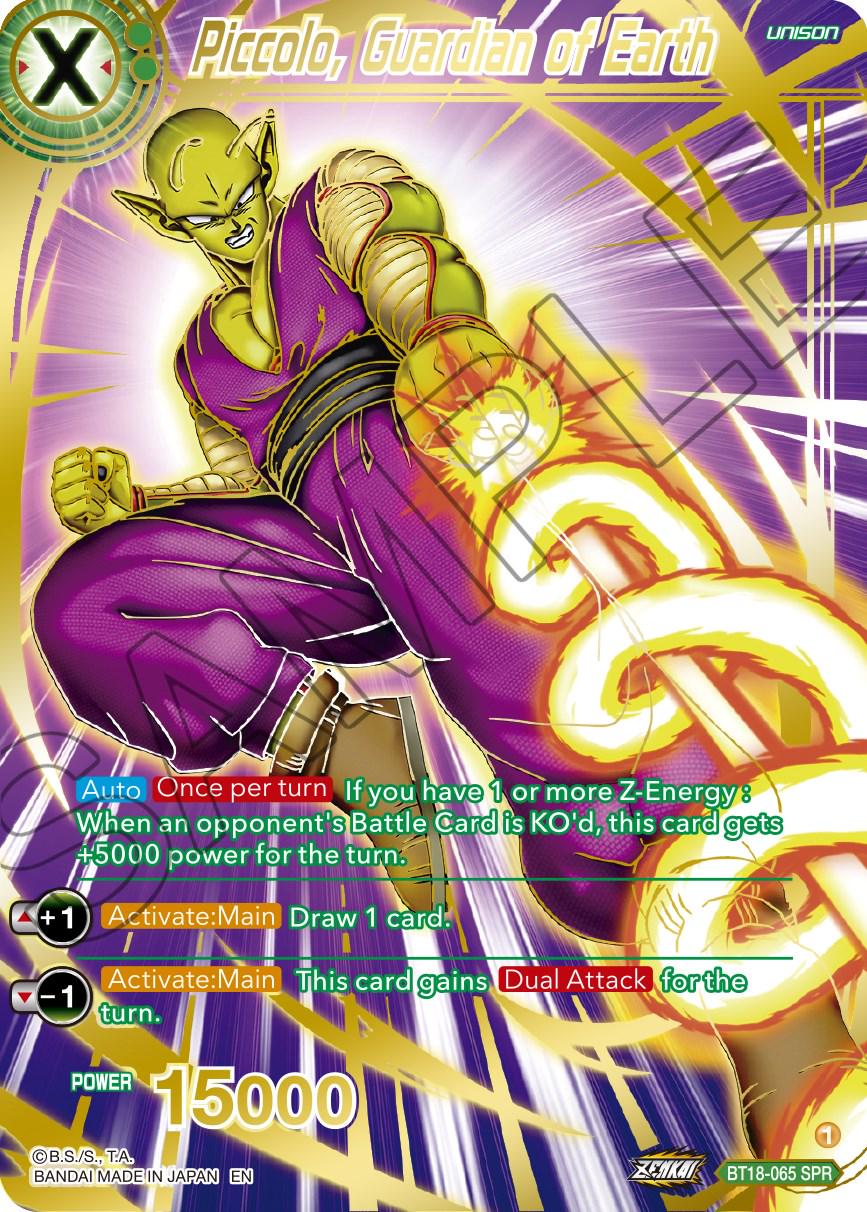 Piccolo, Guardian of Earth [SPR] BT18-065 Dragon Ball Super Dawn of the Z-Legends