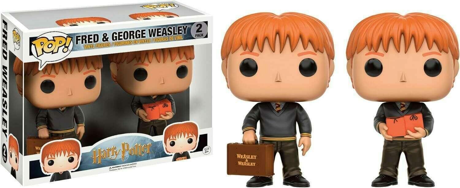 Fred & George Weasley 2 Pack Funko POP Harry Potter