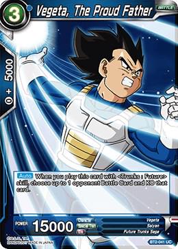 Vegeta, The Proud Father BT2-041 Dragon Ball Super Union Force