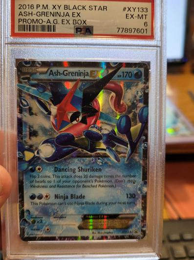 Ash-Greninja EX #XY133 photo