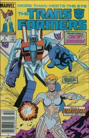 The Transformers [Canadian Price] #9 (1985) Comic Books Transformers