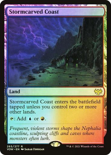 Stormcarved Coast [Foil] #265 Magic Innistrad: Crimson Vow