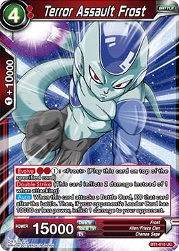 Terror Assault Frost BT1-015 Dragon Ball Super Galactic Battle