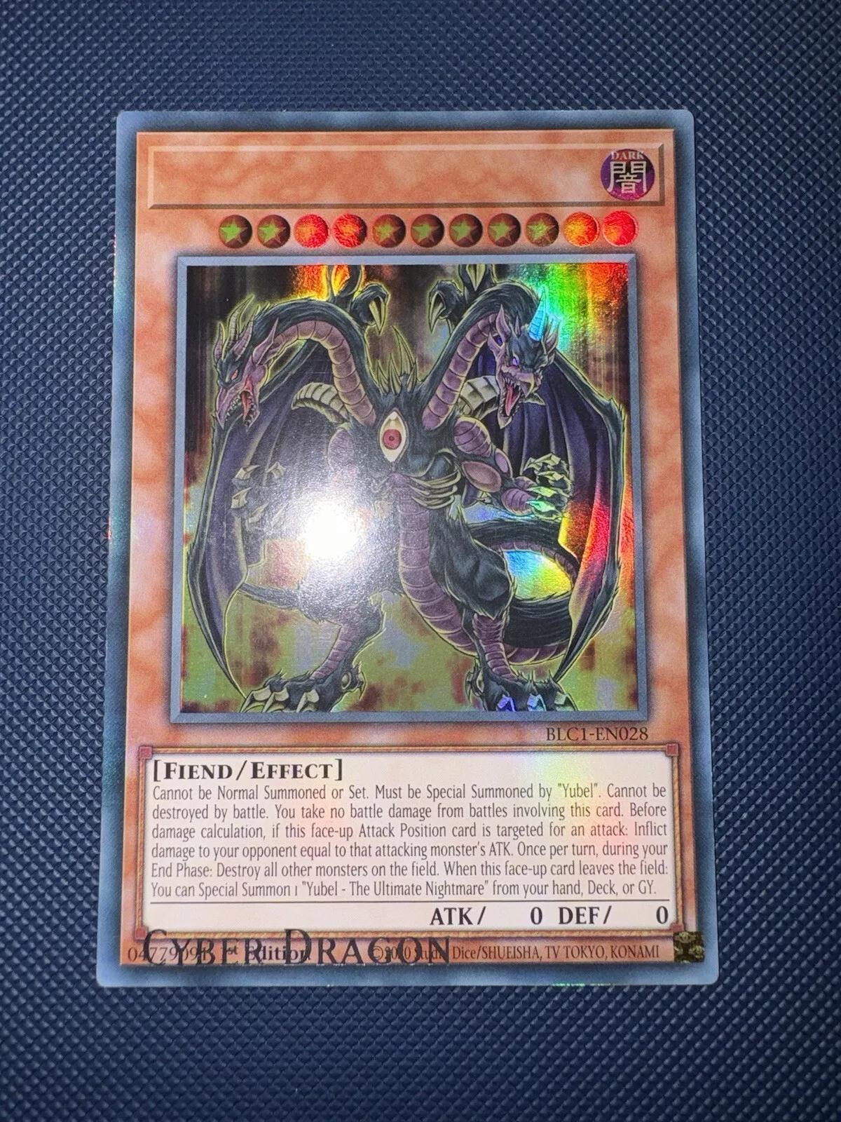 Yubel - Terror Incarnate [Misprint] BLC1-EN028 YuGiOh Battles of Legend: Chapter 1