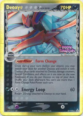 PSA 8 NM-MT Deoxys shops 6/110 Reverse Holo STAMPED 2006 EX Holon Phantoms Pokemon