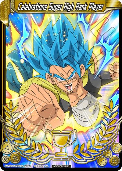 Celebrations Super High Rank Player [Celebrations 2019 - Merit Card - Top 16]  Dragon Ball Super Divine Multiverse Release Promos