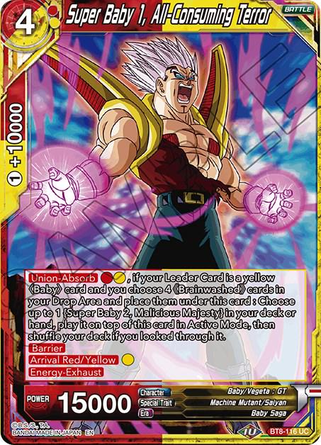 Super Baby 1, All-Consuming Terror BT8-116 Dragon Ball Super Malicious Machinations