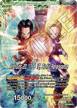 Android 20 // Androids 20, 17, & 18, Bionic Renaissance [Foil] BT9-038 Dragon Ball Super Universal Onslaught