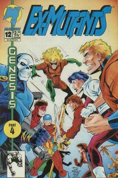 Ex-Mutants #12 (1993) Comic Books Ex-Mutants