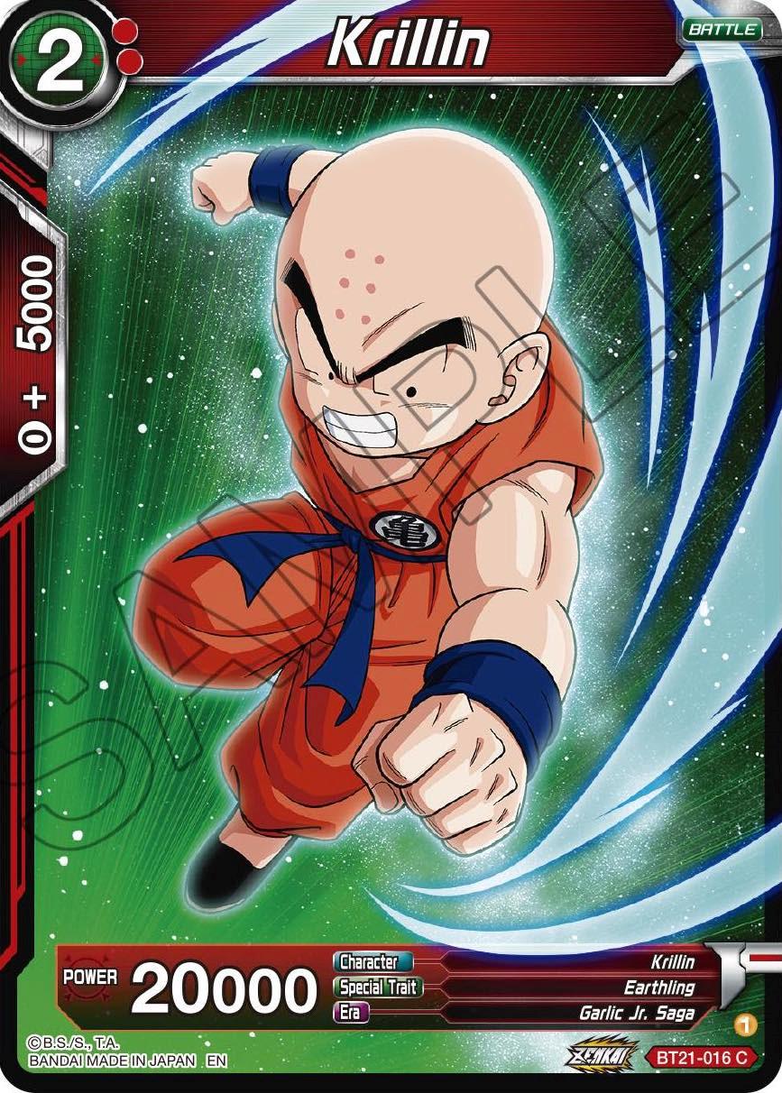 Krillin BT21-016 Dragon Ball Super Wild Resurgence