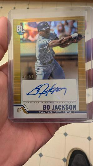 Bo Jackson [Gold Foil] #BLA-BJ photo