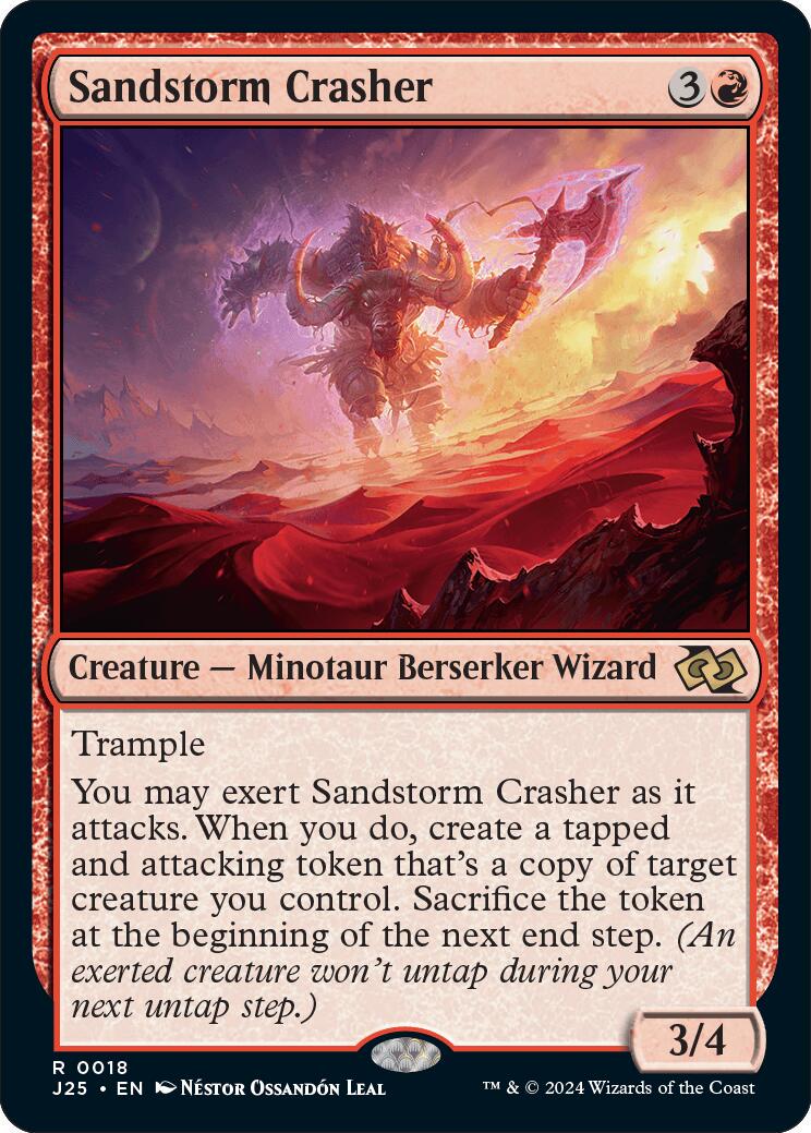 Sandstorm Crasher #18 Magic Foundations Jumpstart