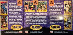 Back | 3-Card Triptych Panels [X-Factor] Promo Marvel 1994 Ultra X-Men Team Triptych