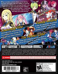 Back Cover | Conception II: Children of the Seven Stars Playstation Vita