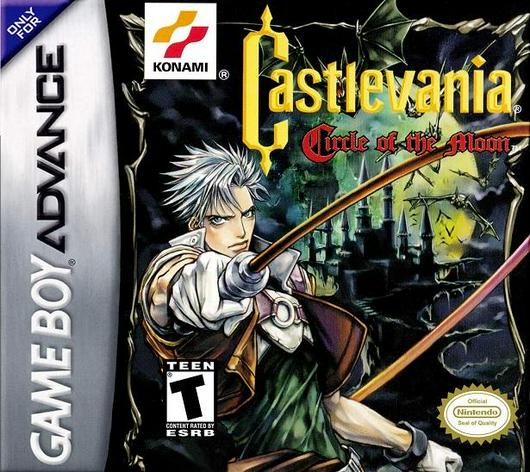 Castlevania Circle of the Moon Cover Art