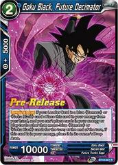 Goku Black, Future Decimator BT10-051 Dragon Ball Super Rise of the Unison Warrior: Pre-Release Promos Prices