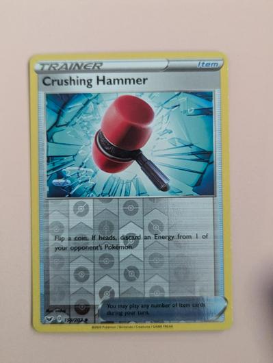 Crushing Hammer [Reverse Holo] #159 photo