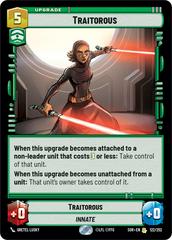 Traitorous [Foil] #122 Star Wars Unlimited: Spark of Rebellion Prices