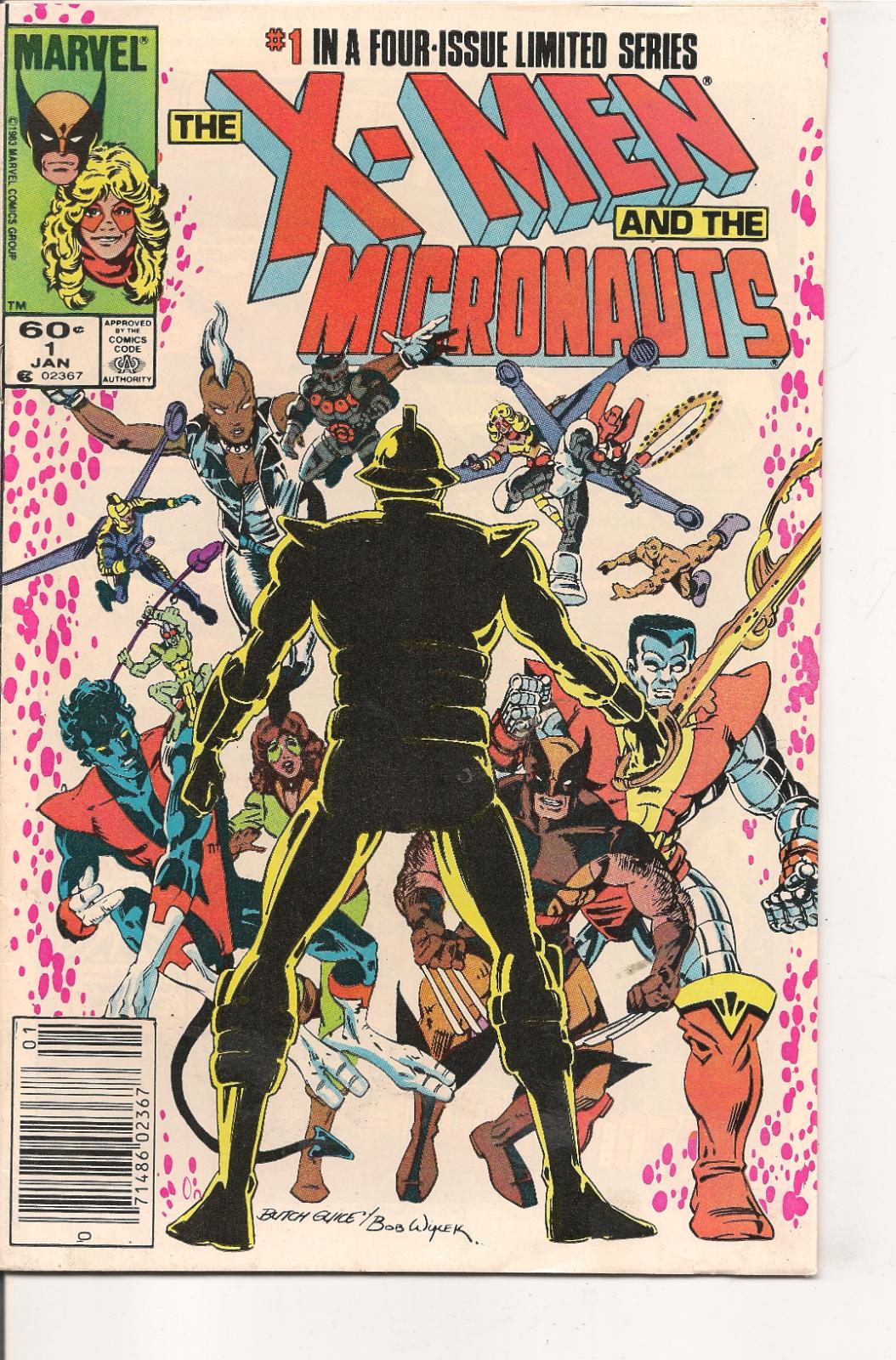 X-Men And The Micronauts [Newsstand] #1 (1984) Comic Books X-Men and the Micronauts