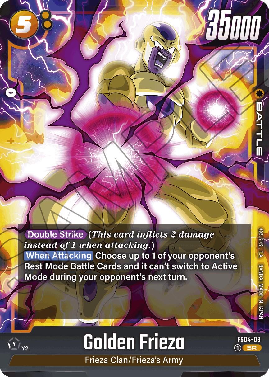 Golden Frieza [Holo] FS04-03 Dragon Ball Fusion World Starter Deck: Frieza