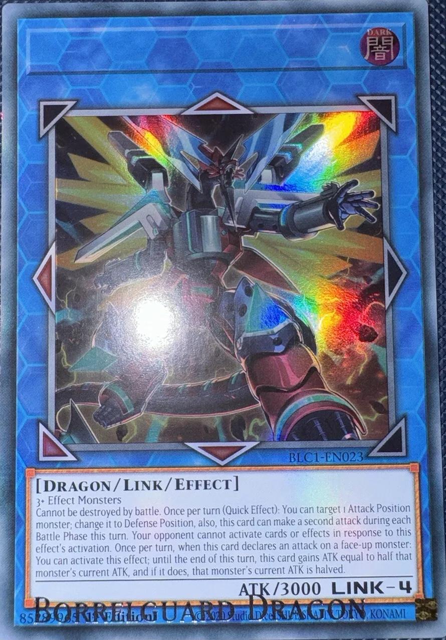 Borrelsword Dragon [Misprint] BLC1-EN023 YuGiOh Battles of Legend: Chapter 1