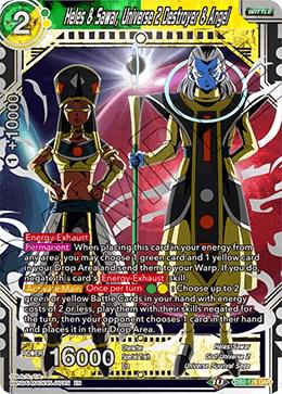 Heles & Sawar, Universe 2 Destroyer & Angel DB2-176 Dragon Ball Super Divine Multiverse