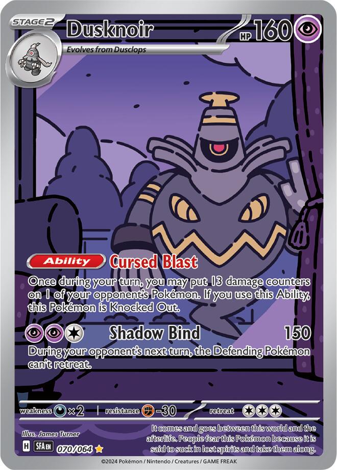 Dusknoir #70 Pokemon Shrouded Fable