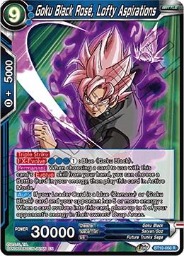 Goku Black Rose, Lofty Aspirations BT10-050 Dragon Ball Super Rise of the Unison Warrior