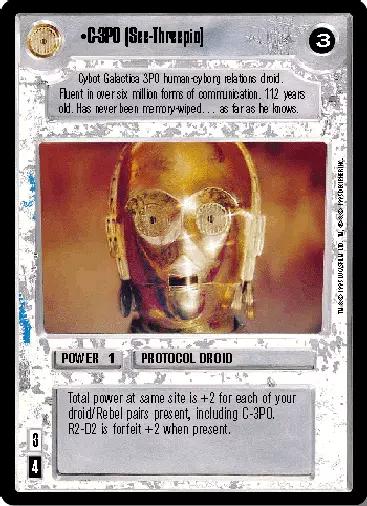 C-3PO [Limited] Star Wars CCG Premiere