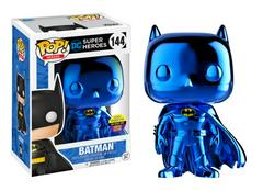 Batman [Blue Chrome] #144 Funko POP Heroes Prices