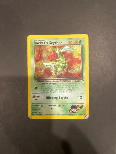 Rocket's Scyther [1st Edition] #13 photo