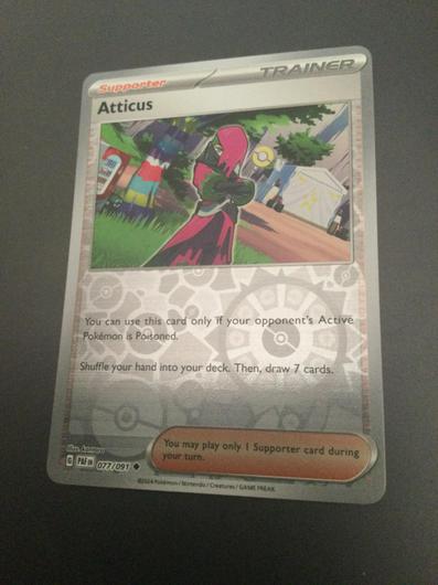 Atticus [Reverse Holo] #77 photo